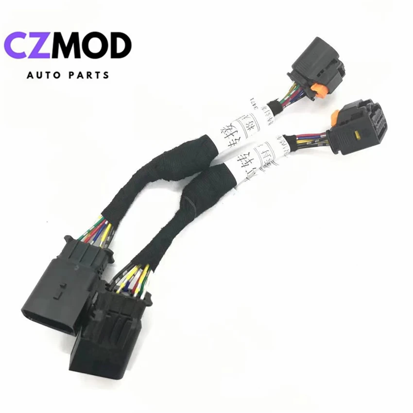 CZMOD Car Headlight Modification Upgrade Transfer Wiring Adapter Harness For 2017-2021 Citroen C5 AIRCROSS From Halogen To LED