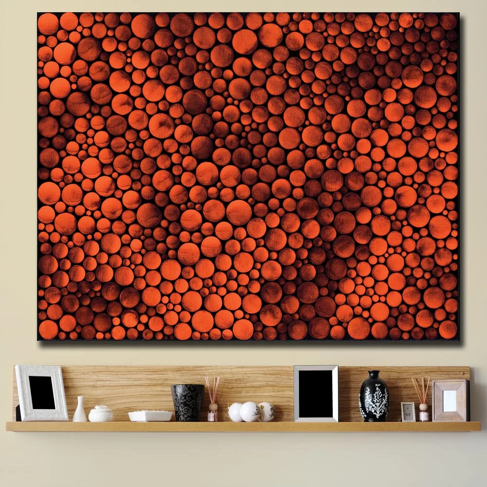 Print Oil Painting Yayoi Kusama Dots-obsession Home Decorative Wall Art Picture for Living Room Canvas Painting Unframed