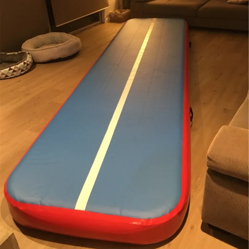 Gratis Verzending Airtrack 4*1*0.2 m Opblaasbare Air Tumble Track Gym Mat Yoga Opblaasbare Air Gym air Track Thuisgebruik