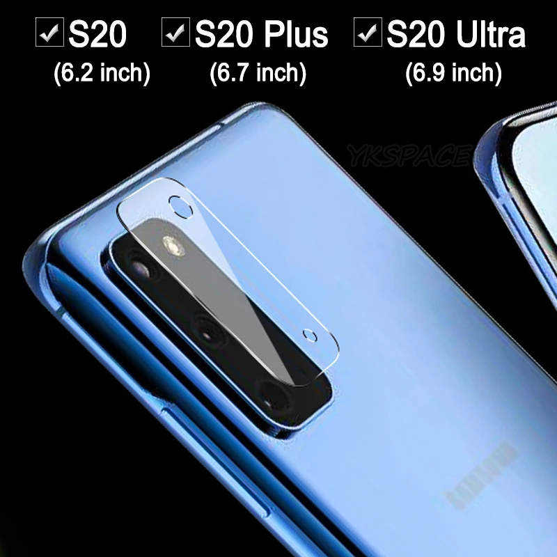 3Pcs Transparent HD Back Camera len Tempered Glass Film For Sansung S20 S21 S22 S23 FE S24 Plus Ultra Cover Rear Lens Protector