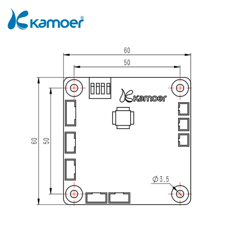 Imagem -05 - Kamoer-driver Board para 57 Stepper Motor Pump 2802 Kmd42b-p 2802 Kmd542