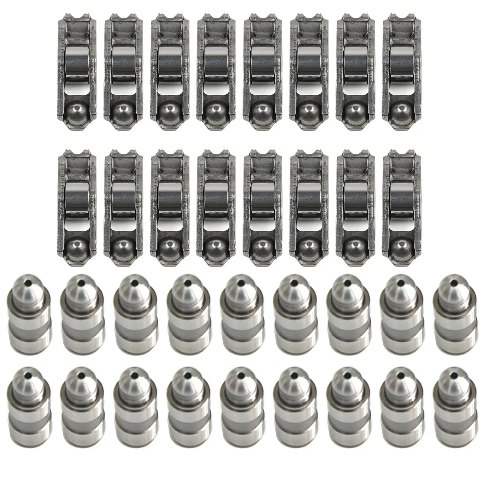 AP03 Brand New 16*Rocker Arms+16*Hydraulic Lifters 11318572503 For BMW F20 F21 E81 E87 E82 E88 F30 F22 E90 E91 E32 E93