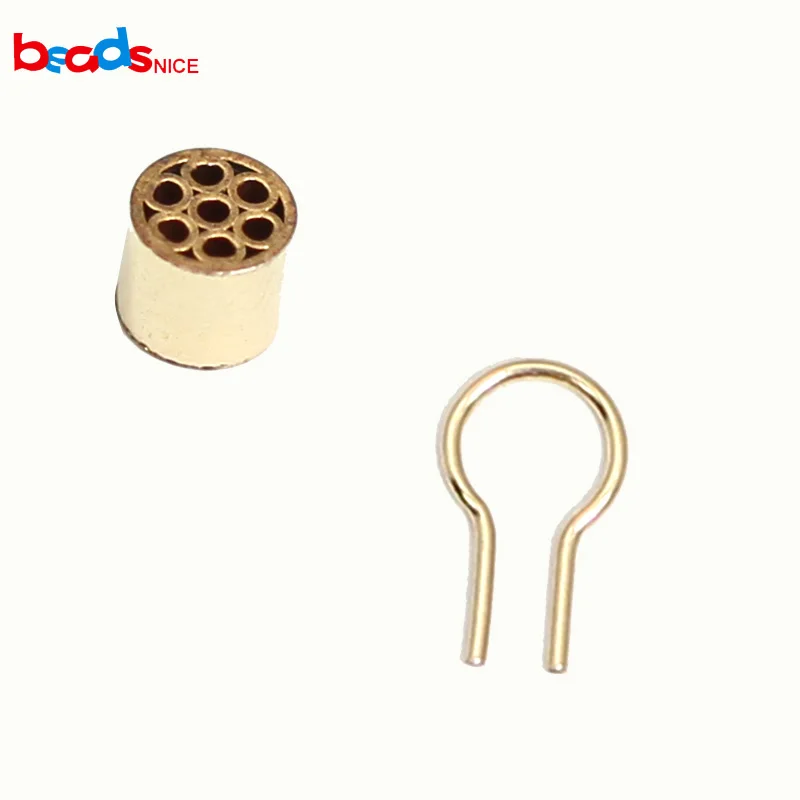 

Beadsnice ID39847smt2 1 Set Gold Filled Crimp Tubes Connector for Jewelry Bracelet Necklace Making Jewellery Finding