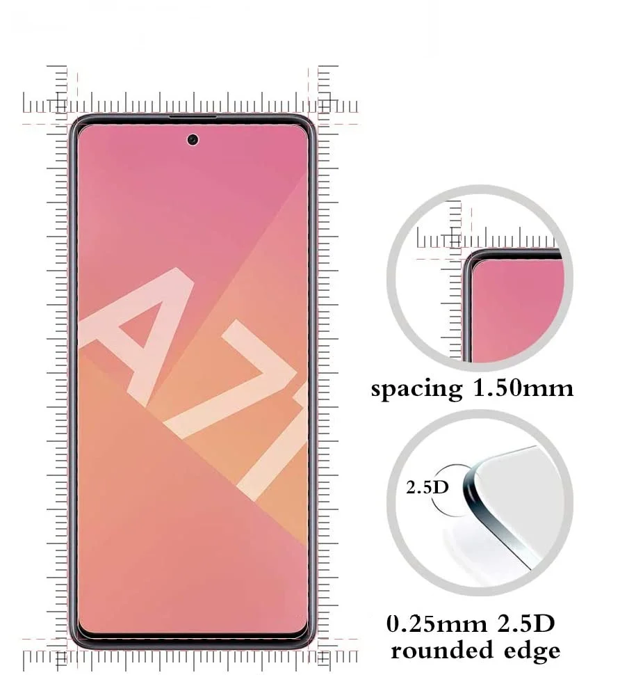 Gehard Glas Voor Samsung Galaxy A52 5G A51 A50 A50S Bescherming Screen Protector Voor Samsung A51 A50 Hd Glas film