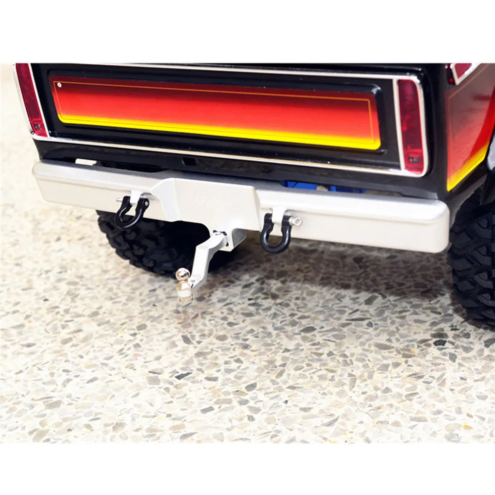 Metal Front Bumper Rear Bumper For TRX4 Bronco 1:10 RC Car Parts Accessories