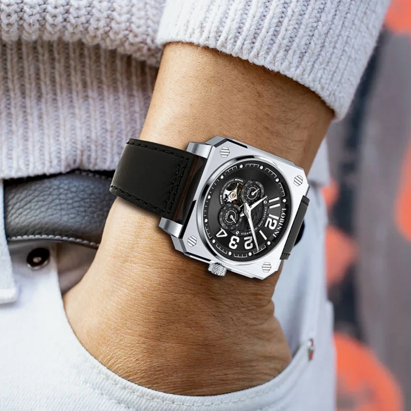 LOBINNI Orologio automatico da uomo Top Brand di lusso Movimento Miyota Orologio meccanico da uomo Vetro zaffiro Orologi da polso impermeabili 50M