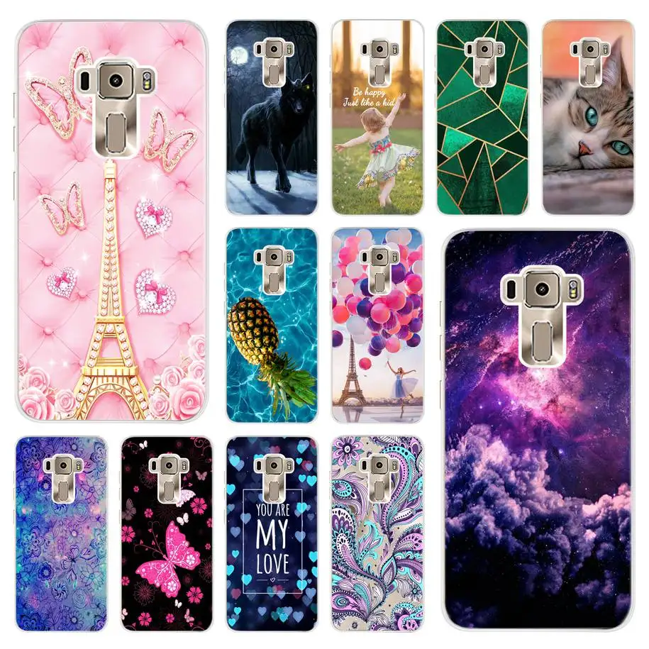 for Asus Zenfone 3 ZE520KL Case Cover 5.2 inch Soft TPU Silicone Bumper Phone Case for Asus ZenFone ZE520KL ZE 520KL Z017D Coque