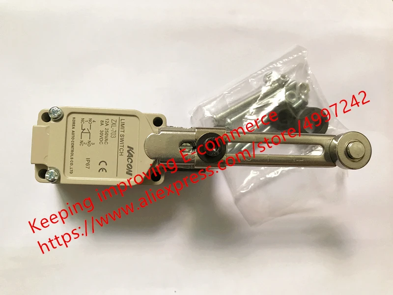 

Original new 100% ZXL-703 ZXL-702 ZXL-704 ZXL-901 ZXL-302 ZXL-301 stroke limit switch 12A250VAC 8A30VDC