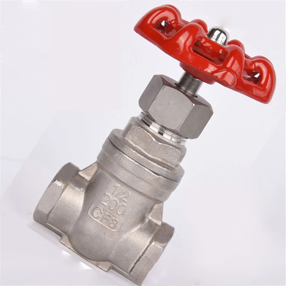 

Sluice Valve SS304/SS201/SS316 Stainless Steel Female Thread Pipe Gate Valve DN32/DN40/DN50