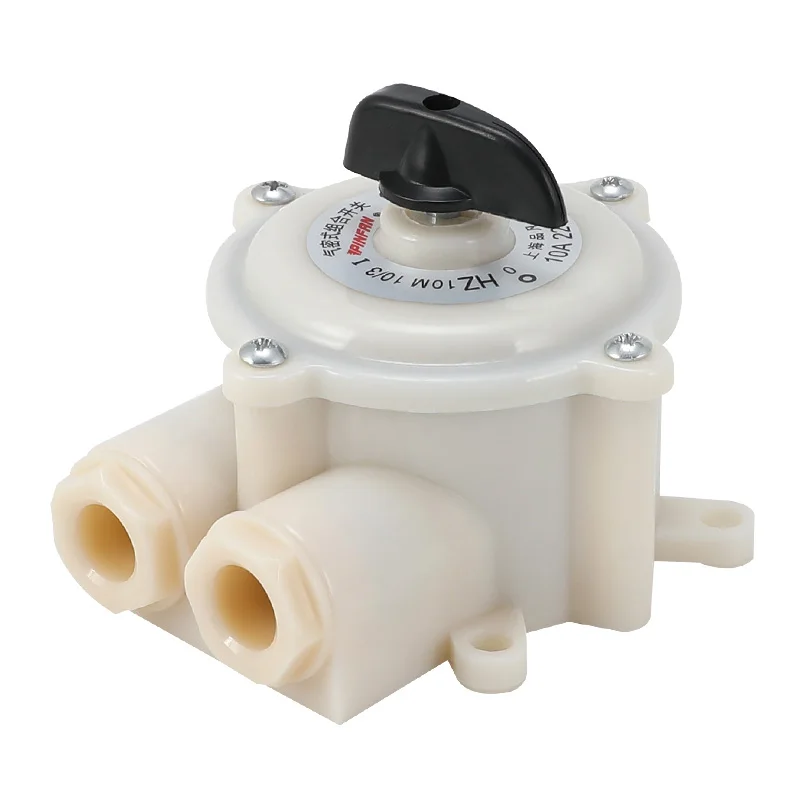 HZ10D-10M/3 Airtight Combination Switch 10A Waterproof 220V 380V Universal Switch with Shell