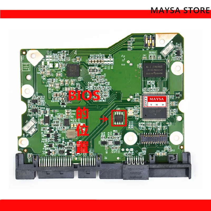 

HDD PCB logic board printed circuit board 2060-771822-002 REV A P1 for WD 3.5 SATA hard drive repair data recovery