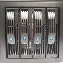 Home NAS Server Chassis 4 Bays Support Mini-ITX Black #6