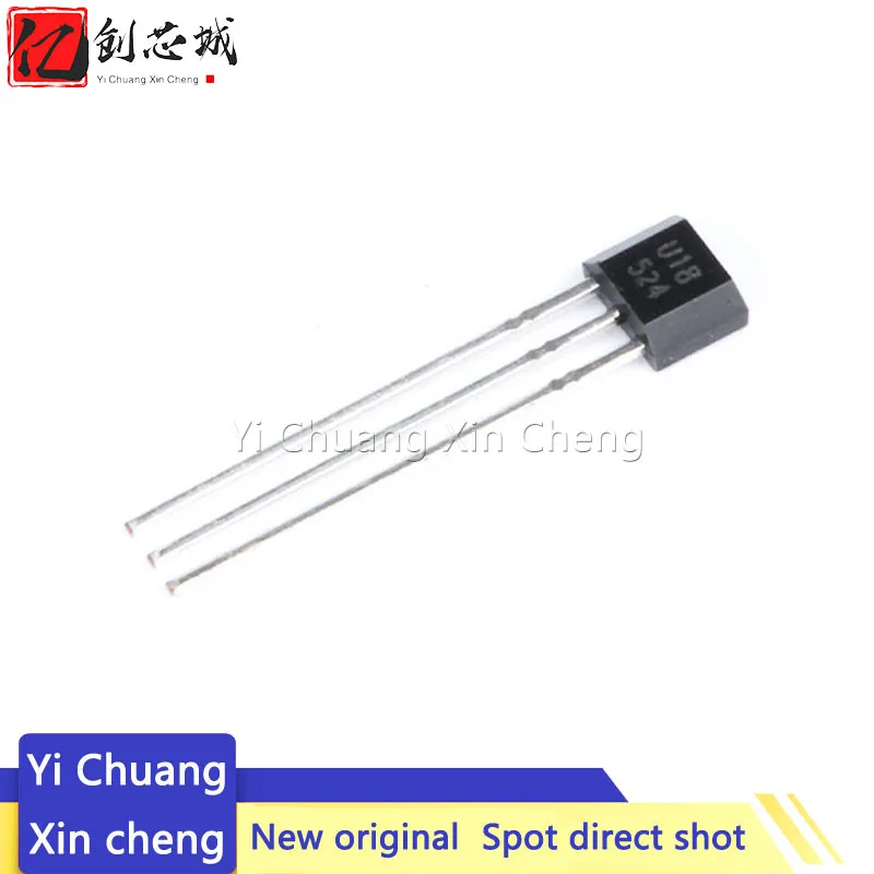 10PCS U18 US1881 TO-92 OH188 1881 U18 TO92 Hall Effect Sensor Magnetic Detector Hall Sensor Motor