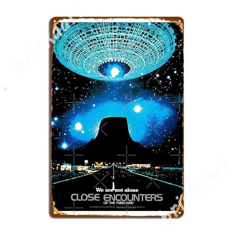 Close Encounters Of The Third Kind (1977) Metal Signs Club Home Custom Kitchen Wall Decor Tin sign Posters