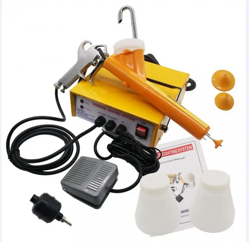 Pc03-5 Electrostatic Spraying Machine Portable Plastic Powder Coating System Metal Workpiece Spray Machine 220V/110V