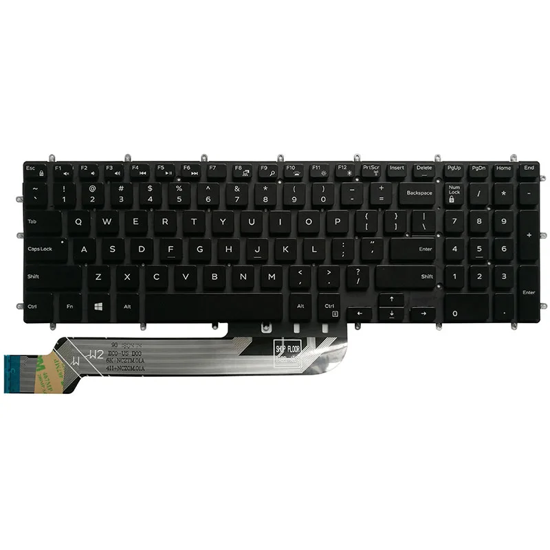 US New Keyboard for Dell Inspiron 15 5565 5567 Gaming 7566 7567 17 5765 5767 laptop keyboard black