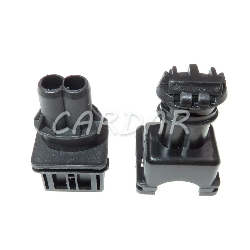 1 Set 2 Pin EV1 282189-1 282762-1 Auto Waterproof Electrical Wire Connector Plug AC Assembly Fuel Injector Socket Adapters