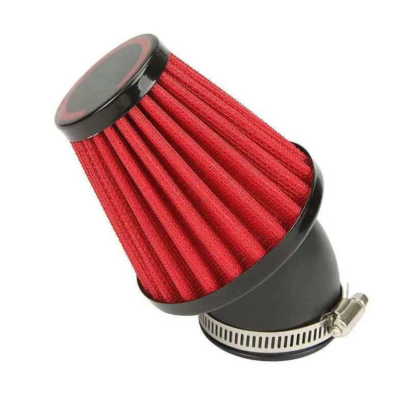 Motercycle Air Filter Cleaner 35mm 45 Degree  For 150cc-250cc ATV Dirt Bike