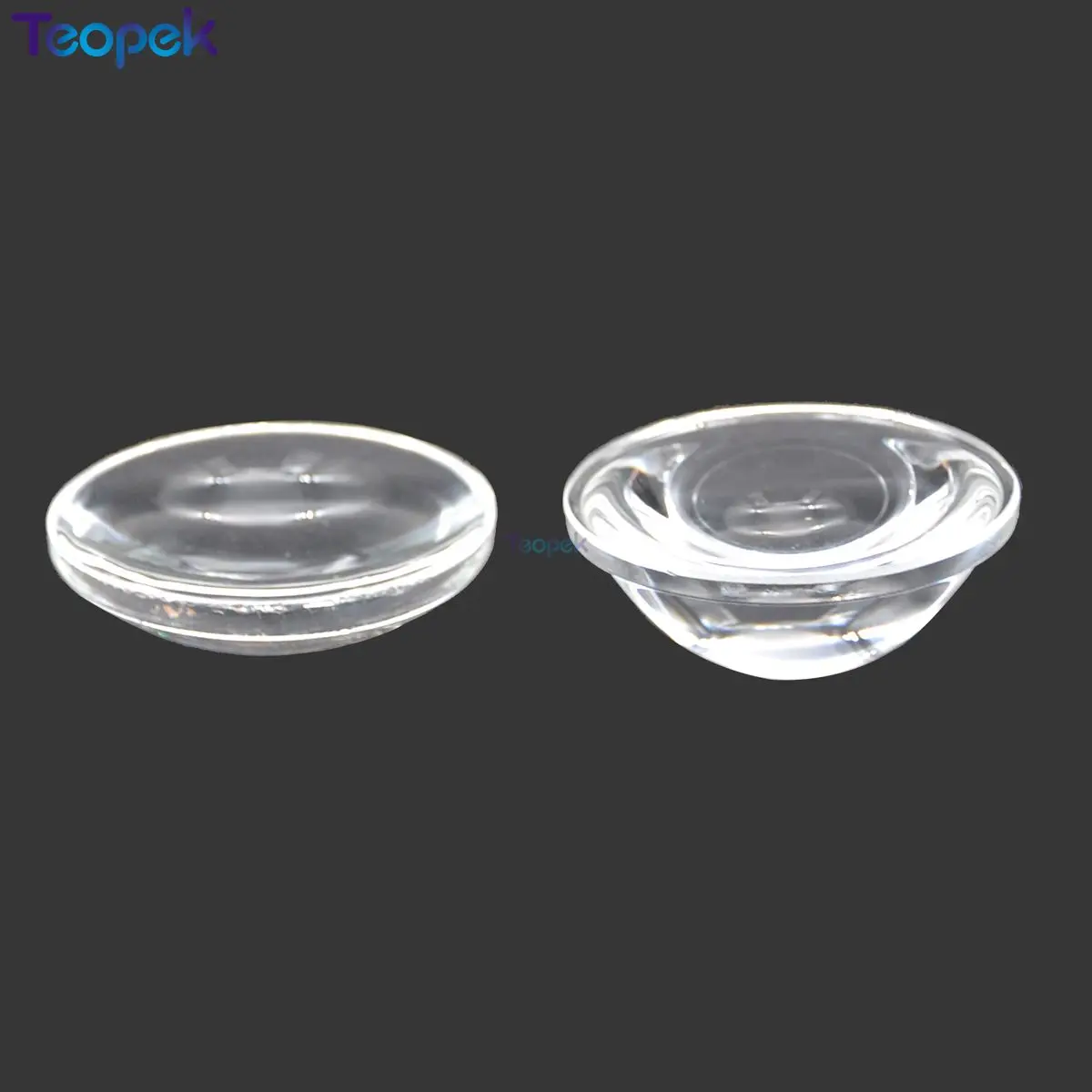 1 Set 44mm Water Clear Glass Lens 60 120 Degree + 50mm Reflector Collimator + Fixed bracket For 20W 30W 50W 70W 100W LED Light