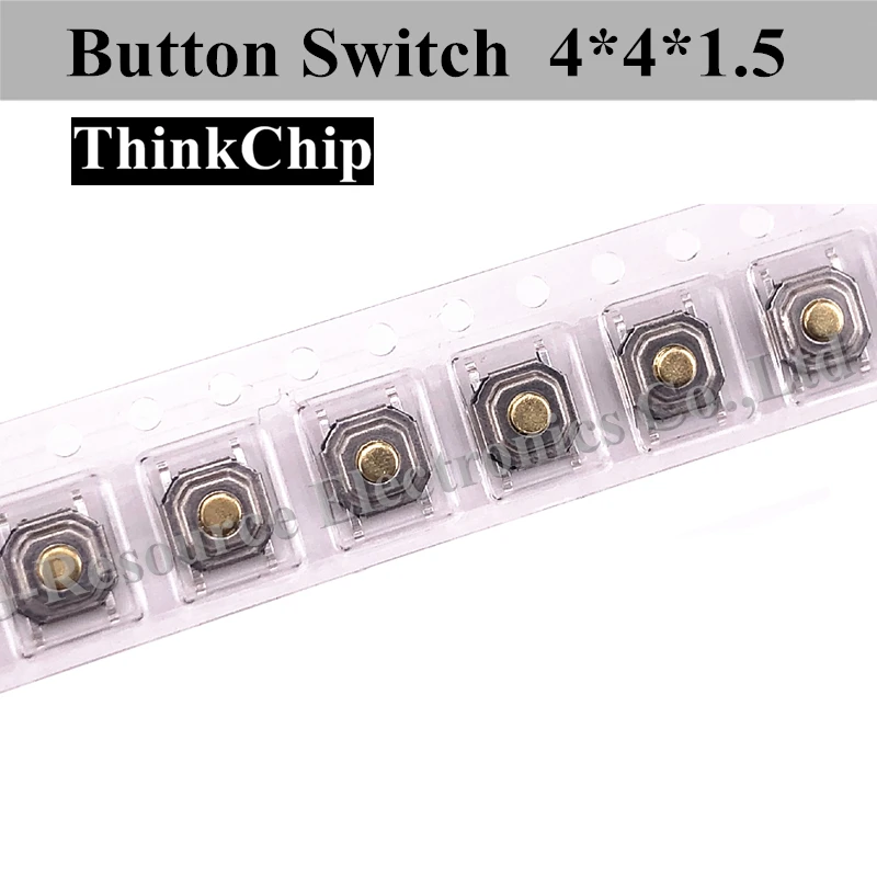 (4000pcs/Reel) Button Switch 4*4*1.5 mm SMD Support Bulk Wholesale
