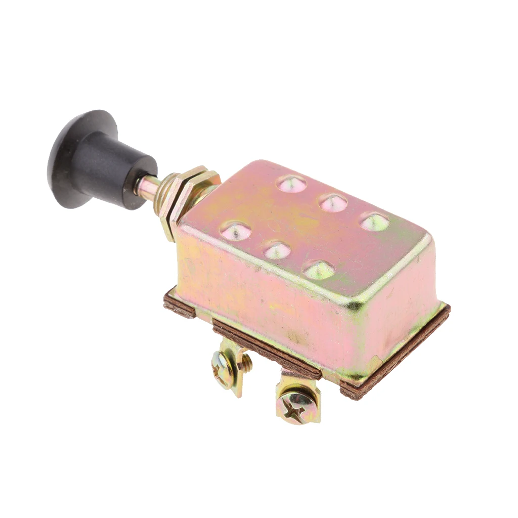 

Universal Boat Marine Headlight Turn Signal Light Push Pull On Off Switch