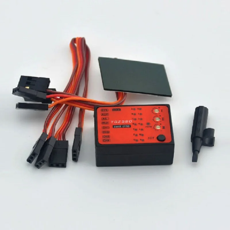 TGZ380N nuovo sistema Flybarless giroscopico TGZ380 a 3 assi per allineare l\'elicottero TREX 450 550 600 700 RC