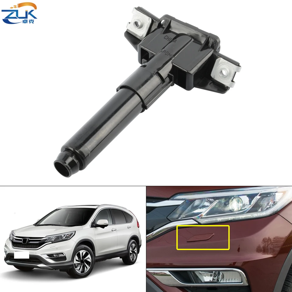 Front Headlight Headlamp Washer Nozzle For HONDA CRV CR-V 2015-2016 Asian USA Model Head Light Cleaner Water Spray Jet Actuator