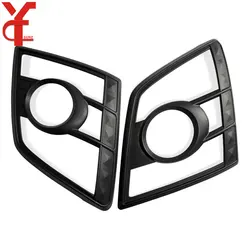 Headlight Covers For Isuzu Dmax d-max 2007 2008 2009 2010 2011 Lamp Hood Pick Up Accessories Headlamp Ycsunz