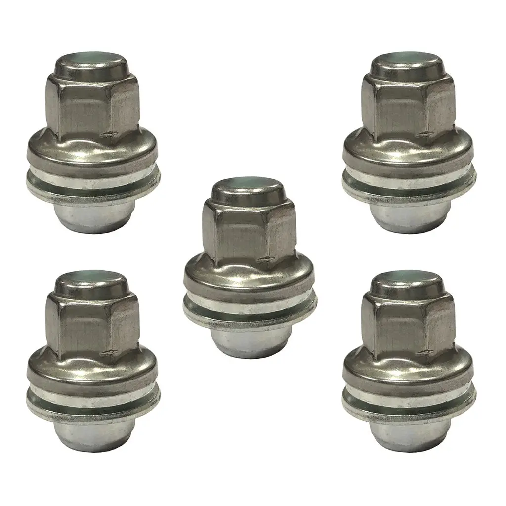 Set of 5 for Jaguar Lug Nut  S-Type X-Type XJ XJR XF C2C35294 C2C35294010