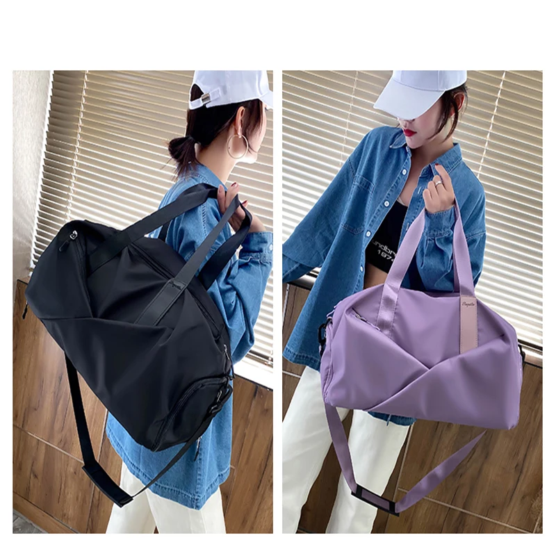 

Women's Bag Shoulder Bags Handbags Mini Black Oxford Large Waterproof Duffle Bags Female Duffel Crossbody Travel Weekend Bag New