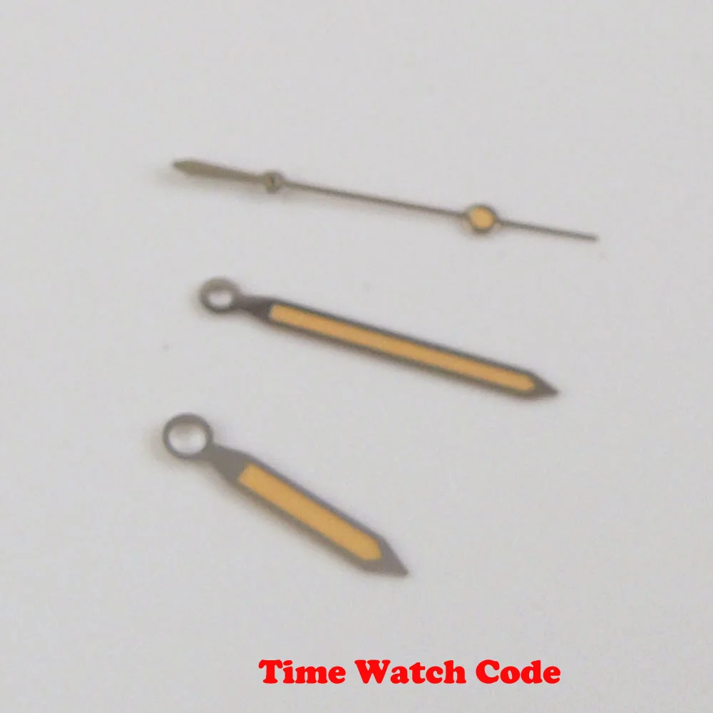 Vintage Orange Watch Hands Fit NH35A NH36A Miyota 8215 821A ETA 2824 2836 PT5000 Mingzhu/DG 2813 S62130 Luminous Watches Needles