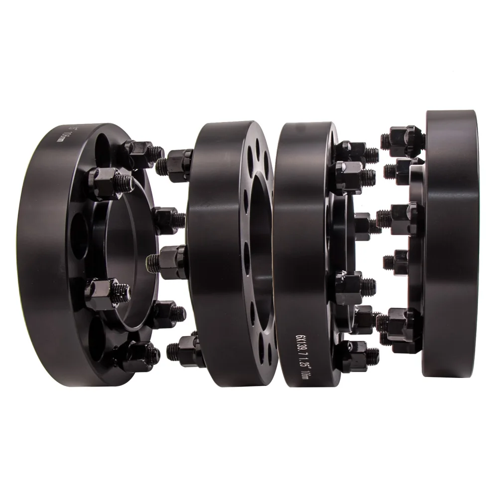 maxpeedingrods (4) 32mm 6x139.7 Wheel Spacer Adapters 12x1.5 Studs 106mm Hub Centric For Toyota