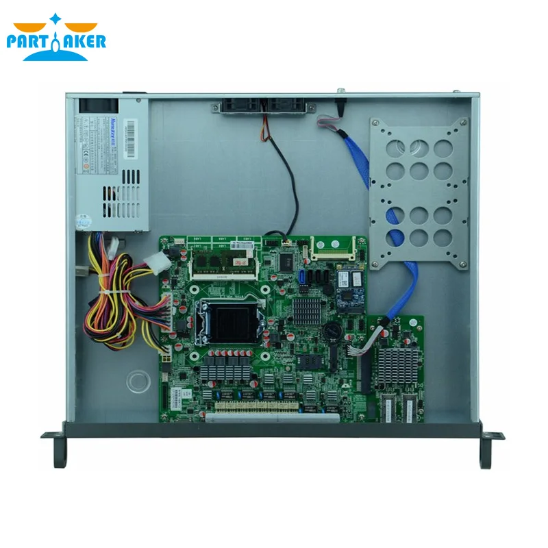 1U 6 porta Gigabit ethernet supporto di Alimentazione ATX Intel LGA1155 i5 3470 processore di rete router Firewall del computer