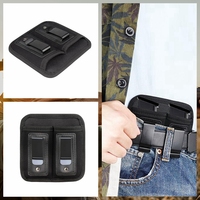 Multifunctional Flashlight Magzine Mag Knife Pouch Case Holder Concealed Carry Inside Waistband Belt Clip Glock Sig Sauer CZ