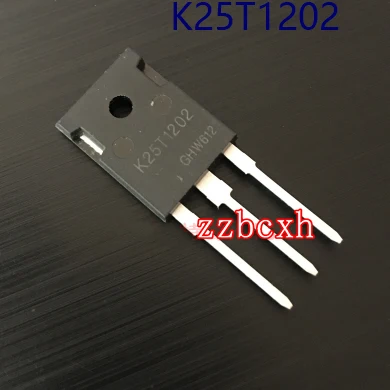 10PCS/LOT New  Original  K25T1202  IKW25N120T2  1200V  25A  TO-247