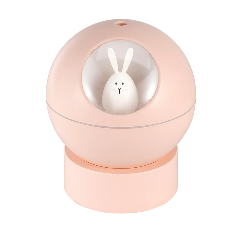 New space rabbit humidifier bedroom student mute usb office car aromatherapy mini purifying spray gift