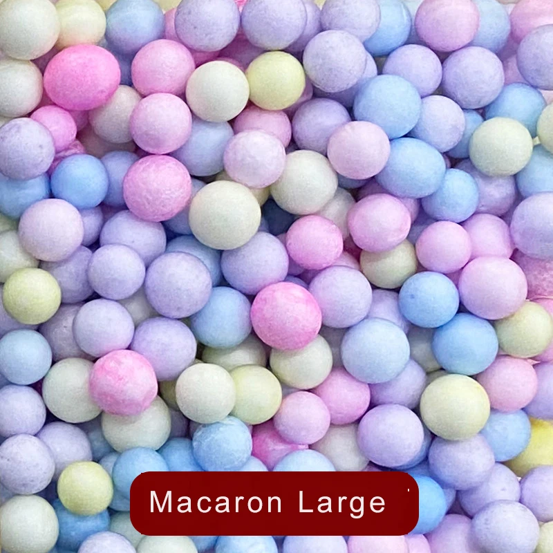 

Gift Box Decoration Colorful Foam Ball Filler, DIY Handmade Materials, Birthday Party, Cosmetic Box Filling Macaron Ball