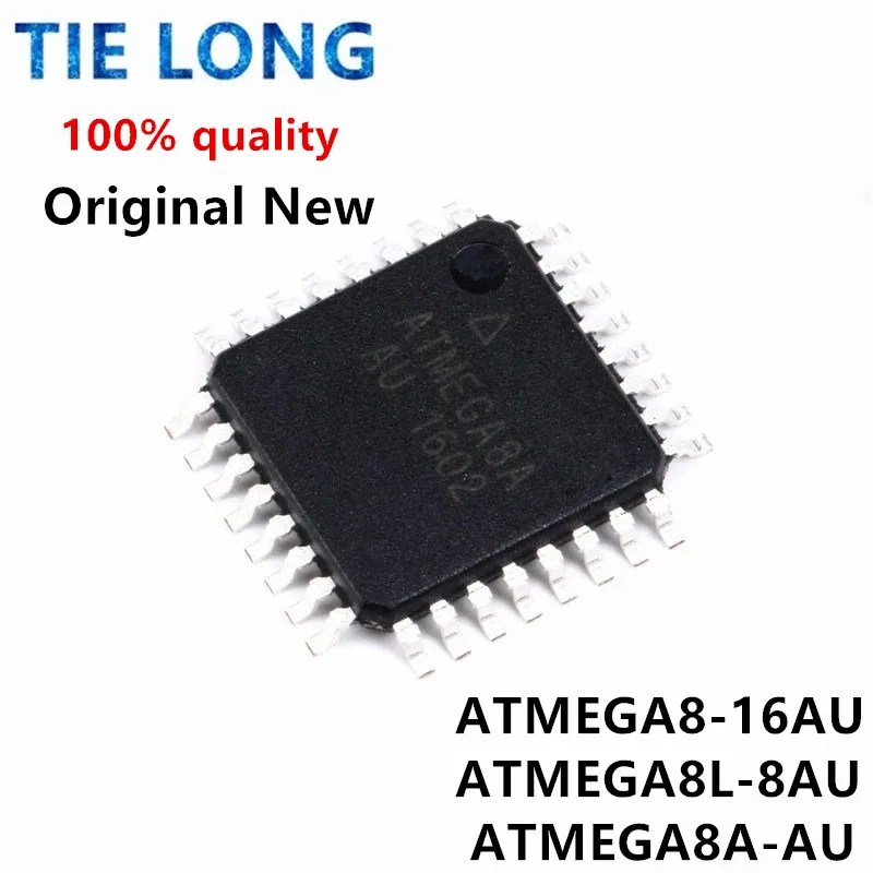 (5piece)100% New ATMEGA8-16AU ATMEGA8A-AU ATMEGA8L-8AU ATMEGA8 16AU ATMEGA8A AU ATMEGA8L 8AU QFP-32 Chipset