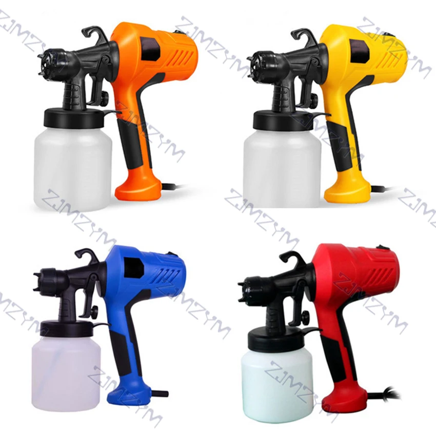 Portable Electric Paint Spray Gun High Pressure Spray Gun Cars Furniture Wall Woodworking Decoration Spraying Machine 220V/110V