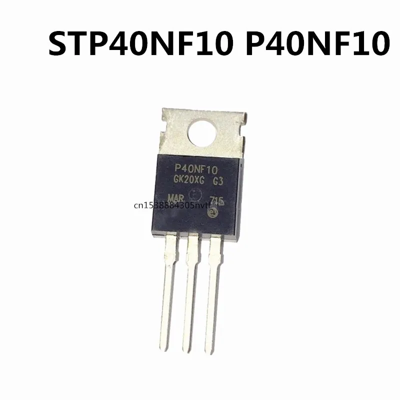 

Original 10pcs/ STP40NF10 P40NF10 TO-220 100V 50A