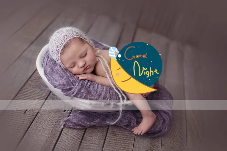 Newborn Photography Props Wrap Blanket  Soft  Cotton Swaddling Baby Photography Shoot Backdrop Photo Studio