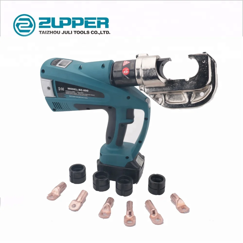 ZUPPER BZ-400 Battery Crimping Tool For Copper Aluminum Cable Terminal 16-400mm²