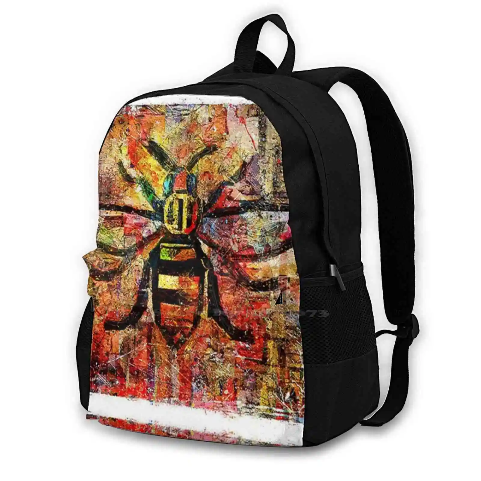 

Рюкзаки Art Bee для школы, школьные дорожные сумки для девочек-подростков, городской город, городской декор, Bee Mcfc Mc Fc