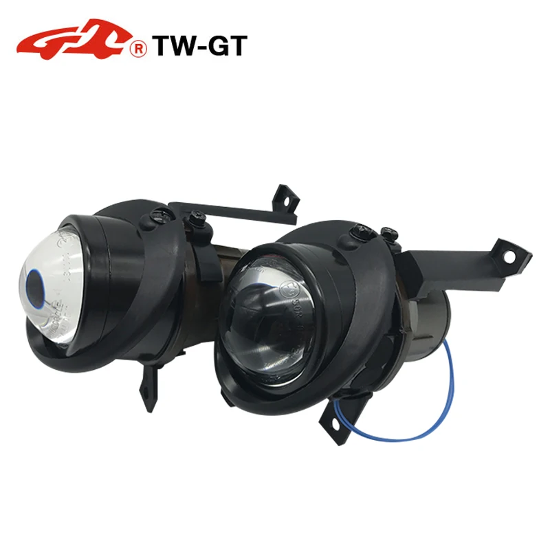 BSSPHL Car-Styling light HD 2.5 Bi-xenon high-definition spotlight lens fit for Volkswagen Sagitar Lavida Scirocco Amarok Golf5