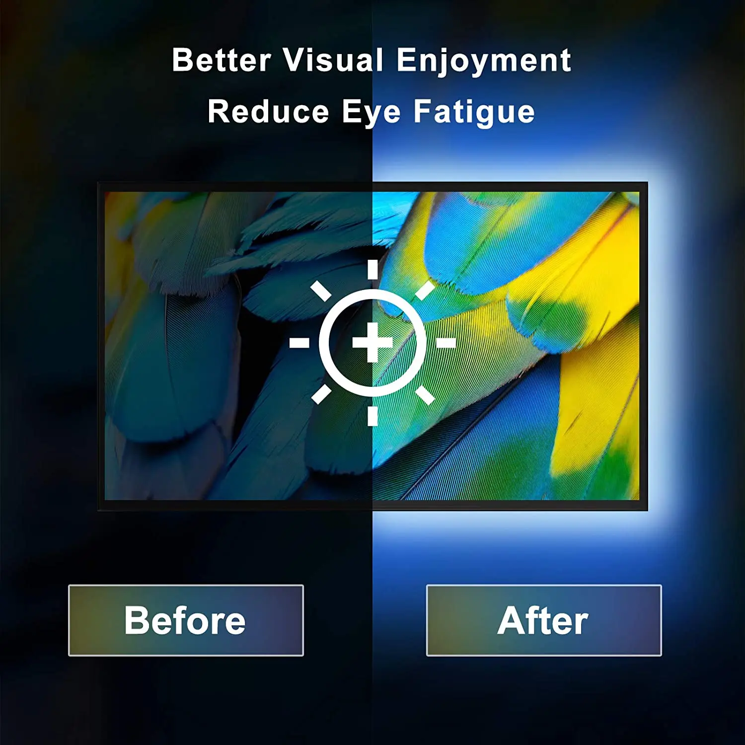 TV Backlight RGB5050 LED Light Strip APP Control Flexible Led Strip for TV ,PC, Bedroom, Mirror