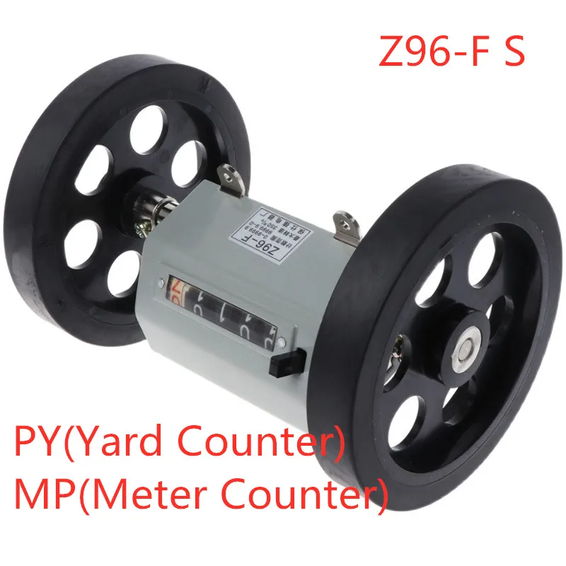 5 digits Z96-F Scroll/Rolling wheel 1-9999.9M counter Textile Machinery meter counting / Yard Counter Mechanical length