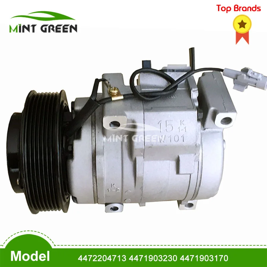 10S15C air compressor ac r For Toyota Fortuner Hilux Vigo 447220-4713 447190-3170 447190-3230 4472204713 4471903170 4471903230