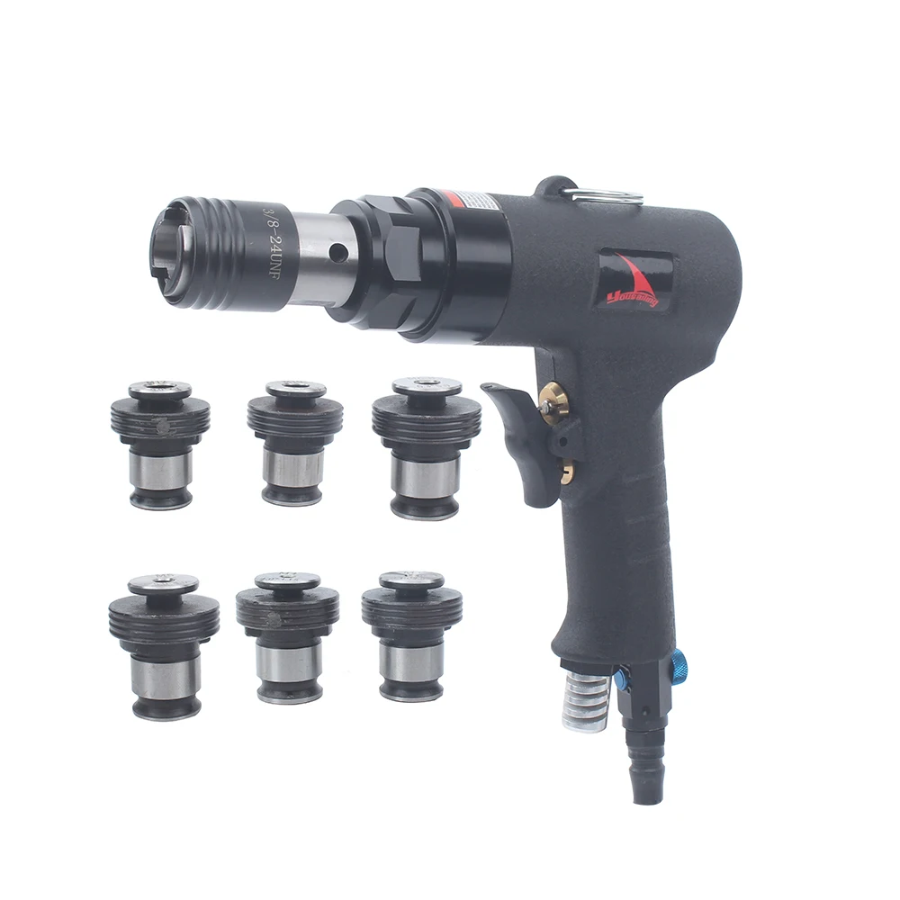 Yousailing-pistola tipo Broca Pneumática Tapper Chucks Iso Simples Tapping Machines Threading Ferro Comum M3-m12