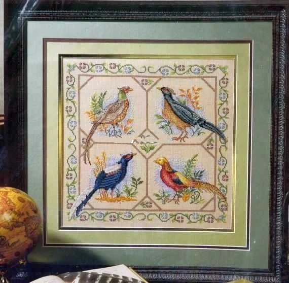 ZZ532 Cross Stitch Set Chinese Kit Embroidery Needlework Craft Packages Cotton Fabric Floss New Designs Embroidery Cross-stitch