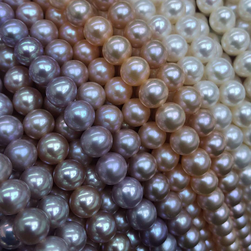 MADALENA SARARA Wholesale 6mm-7mm Freshwater Pearl Pearl Strand Fine Luster For DIY Jewelry Making Women Pearl Necklace